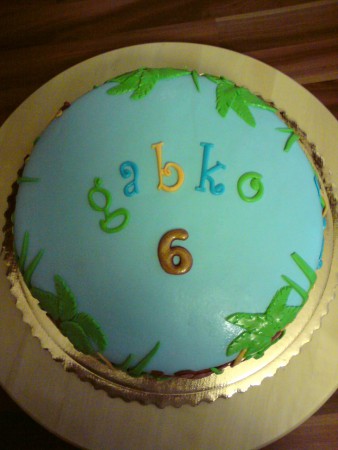 safari torta pre Gabka