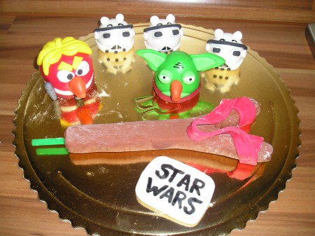 modelované Angry birds - Satr wars, na želanie